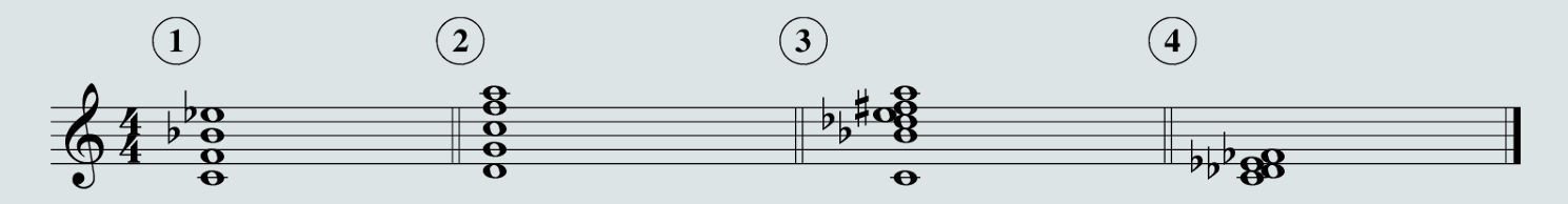 quartal chords, so what chords, cluster