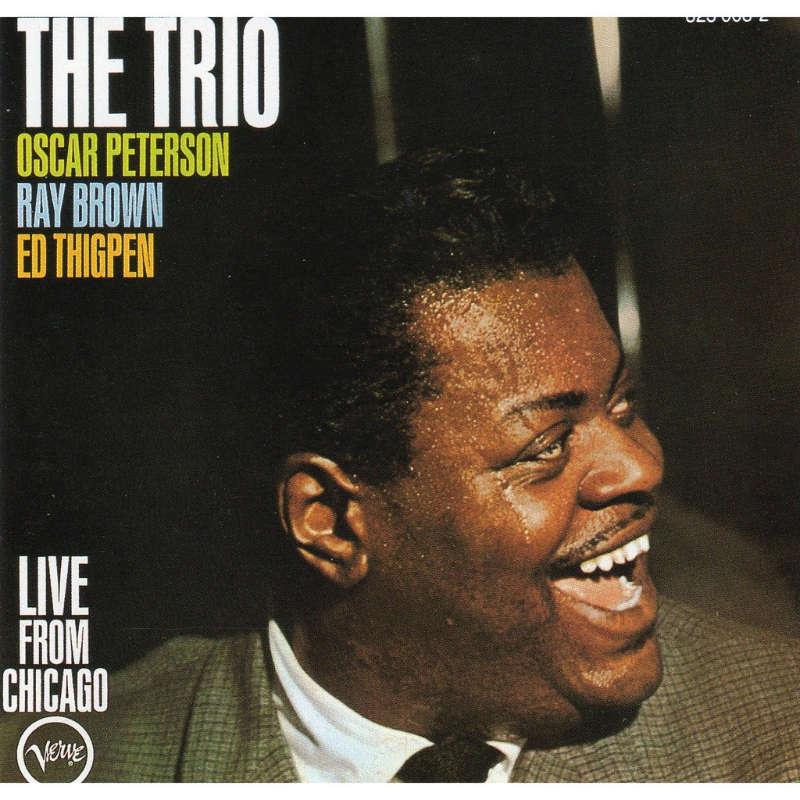 Oscar Peterson - Live from Chicago cd cover