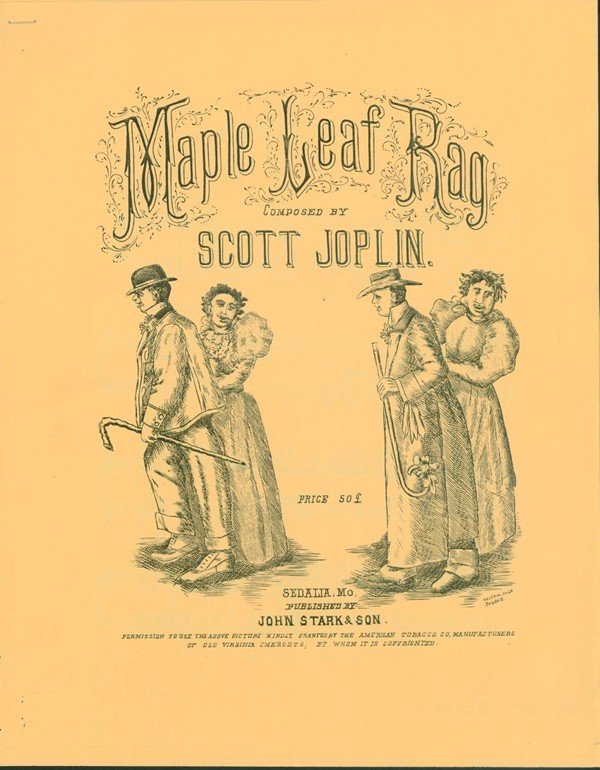 Scott Joplin Maple Leaf Rag spartito