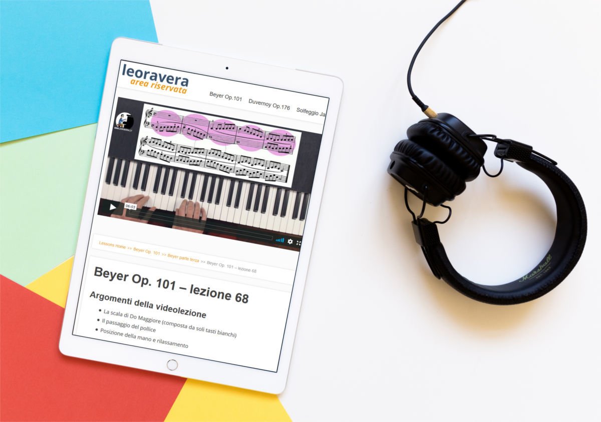 video course beyer op 101 piano method