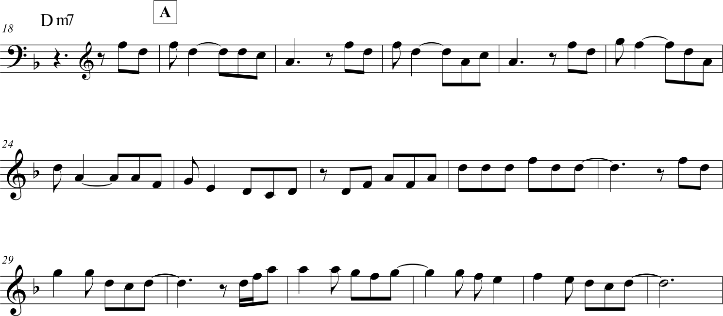 the difference between simple and compound times, an example