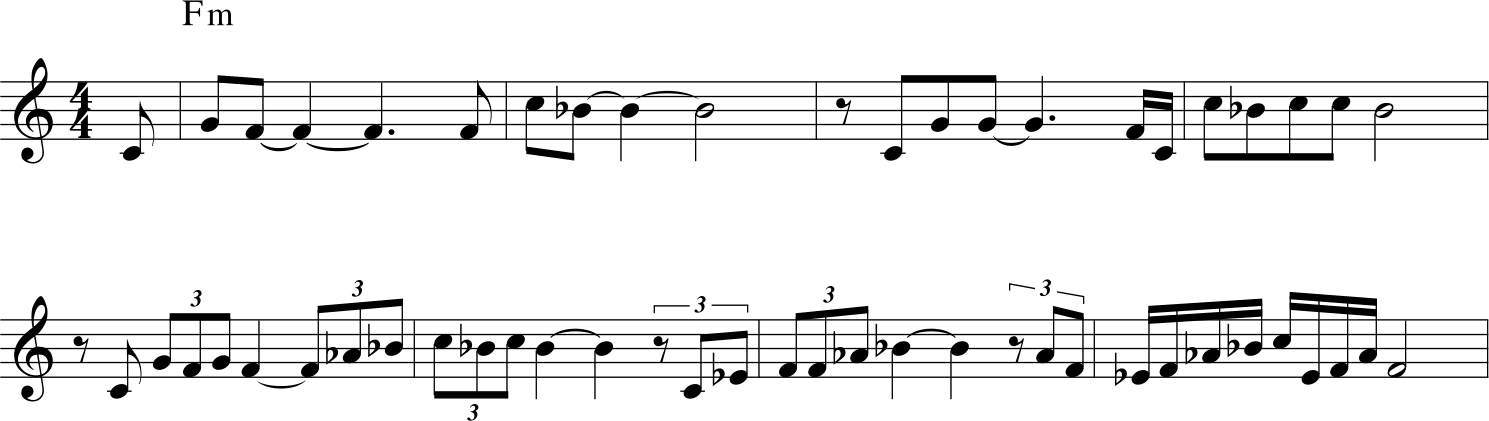 John Coltrane - Aknowledgement esempio 3